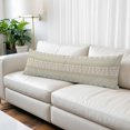thumbnail image 2 of Green Orange Boho Striped Body Pillow Cover 20 x 60 Inch Decorative Pillow Cover Southwestern Ethnic Tribe Vintage Lumbar Pillowcase Seasonal Rectangle Cushion Case for Couch Sofa Bed Living Room, 2 of 9