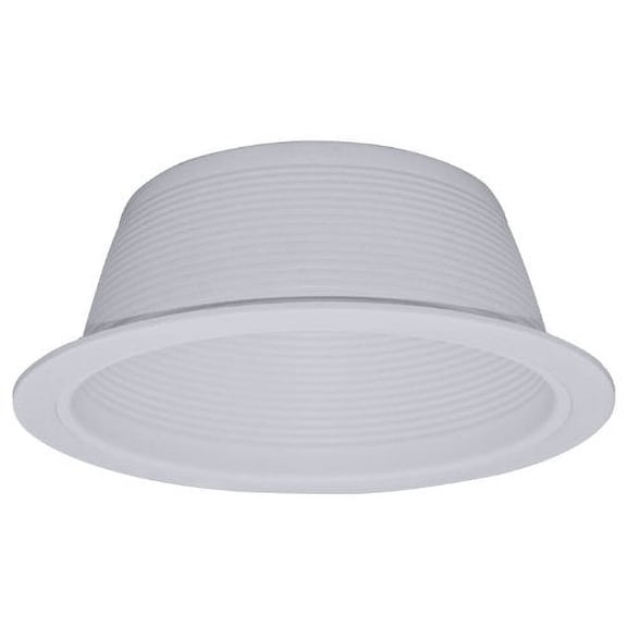 Stepped Baffle White for 6 Recessed Can