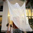 thumbnail image 1 of Large Halloween Decoration Hanging Ghost Terror Prop Theme Party Ornament Decoration, 1 of 3