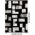 thumbnail image 3 of TIELUTT Black Blanket Flannel All Season Lightweight Living Heated Blanket Couch Blankets Big Christmas Throw Blanket for Bed Really Big Blanket Bohemian Throw Blankets for Couch, 3 of 8