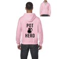 thumbnail image 1 of Mens Coffee Pot Head Full-Zip Hooded Sweatshirt, 1 of 5