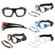 thumbnail image 4 of Jumpingount Gafas ajustables y portátiles para entusiastas de los deportes, gafas deportivas, gafas de seguridad, gafas de seguridad, gafas Cadenas y cordones para anteojos Negro transparente, 4 of 6