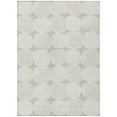 thumbnail image 2 of 10' X 14' Beige And Brown Abstract Washable Indoor Outdoor Area Rug, 2 of 5