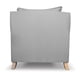 thumbnail image 4 of Sillón Victoria Sofamatch Tela Quantum Patas Natural gris, 4 of 8