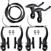 Universial Bike Brake Set Front Rear MTB Brake BMX Bike   Cables Lever Kit Callipers Levers Cables