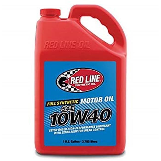 Red Line Oil RED11405 10W 40 Motor Oil, 1 gal