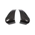 thumbnail image 1 of Car Abs Carbon Fiber Front Safety Belt Button Decor Cover For 2017-2019, 1 of 5