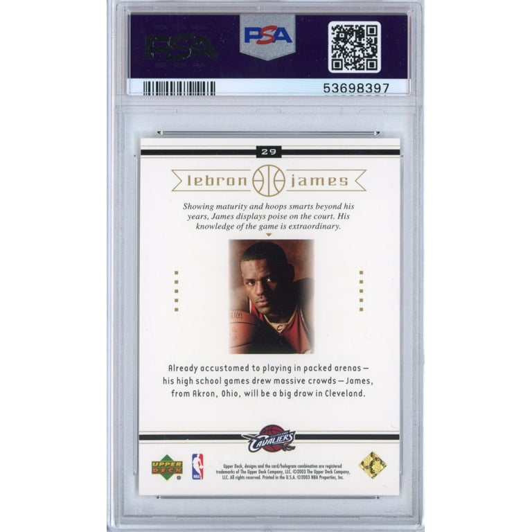 Lebron James Psa9 ルーキーRC LeBron James 2003 PSA9 Rookie Card NBA Basketball From Japan