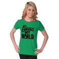 thumbnail image 4 of Guac World Guacamole Avocado Foodie Womens Fitted Plus Size Graphic Tee Brisco Brands 2X, 4 of 5
