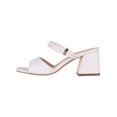 thumbnail image 1 of Sandalia con tacón Alnia en Piel vegana – Blanco, 1 of 4