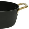 thumbnail image 2 of Oster Abbottsford 7 Quart Nonstick Aluminum Dutch Oven with Glass Lid in Black, 2 of 6
