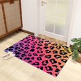 thumbnail image 4 of Leopard Print Rugs for Bedroom - 5x8 Rug - Leopard Rug - Neon Cheetah Print Area Rug - Ombre Animal Print Rugs - Girls Gradient Carpet, 4 of 7
