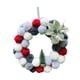 thumbnail image 3 of Corona de Navidad,Corona navideña para puerta de entrada,pared y ventana,Regalos de coronas navideñas para interiores y exteriores,Adornos decorativos de corona para colgar en la, 3 of 9