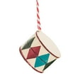 thumbnail image 4 of Decoración colgante para de Navidad, adornos navideños decorativos, colgante de arte del hierro para puerta de pared interior, adorno navideño Tambor, 4 of 8
