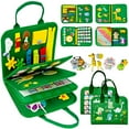 thumbnail image 1 of Busy Board Book Qizfun Dinosaur Montessori, juguete de 1 a 4 años, 1 of 7