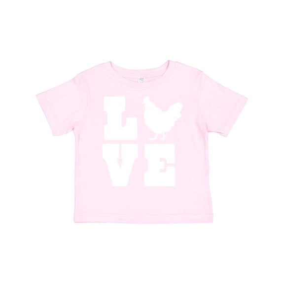 Inktastic Love Chickens Boys or Girls Toddler T-Shirt
