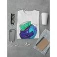 thumbnail image 3 of Cartoon Retro Punk T-Shirt Men -Image by Shutterstock, Male 3X-Large, 3 of 4
