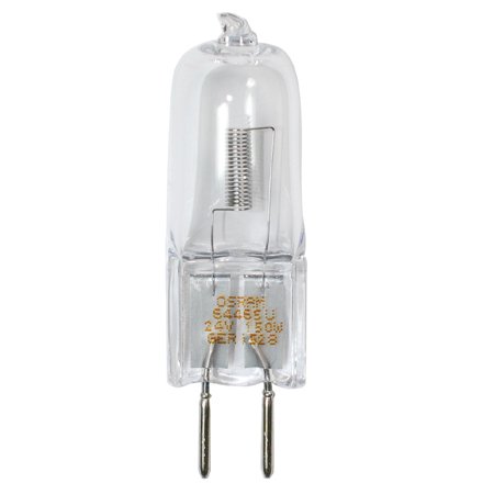 Base Halogen Sylvania Light Bulb - Sylvania 64465 150W 24V GY6.35 base halogen halostar light bulb