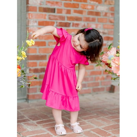 

The Pioneer Woman Girls Ruffle Sleeve Dress Sizes 12M-14/16