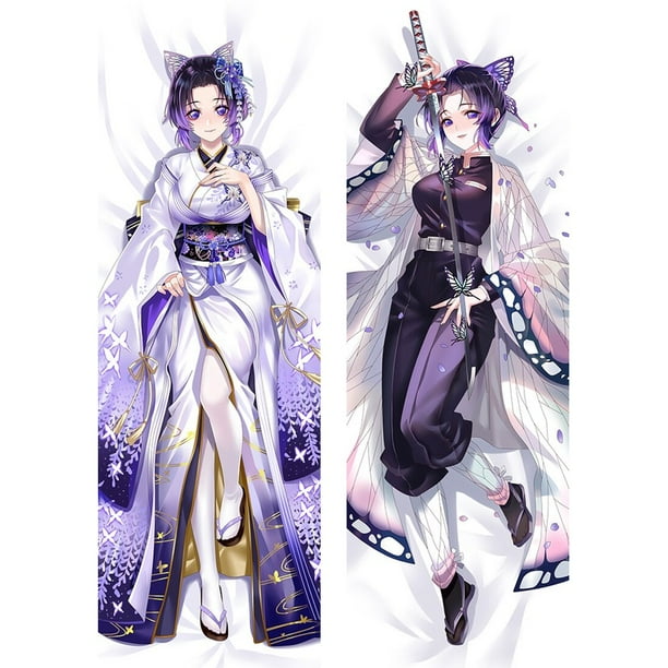 Funda De Almohada Anime Chica Demon Slayer Sexy Cuerpo Dakimakura Kamado Kawaii Almohadas Waifu huangjie unisex Bodega Aurrera en linea