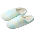 thumbnail image 3 of KELINFONG Women's House Slippers Memory Foam Bedroom Shoes Indoor Outdoor Slip on Fuzzy Slippers, 3 of 4