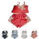 thumbnail image 4 of Pajama For Women Sleep Tops Home Clothes Embroidered Pyjamas Set Nightwear Mujer, 4 of 8