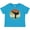 Turquoise, variant on Inktastic Karate Martial Arts Silhouette Boys or Girls Baby T-Shirt