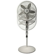 Lasko Elegance & Performance 18 Pedestal Fan with Remote, 54.5 H, White, 1850, New
