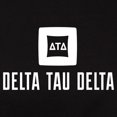 thumbnail image 3 of CafePress - Delta Tau Delta White Stacked Signature T Shirt - Women's Traditional Fit Dark T-Shirt, 3 of 4