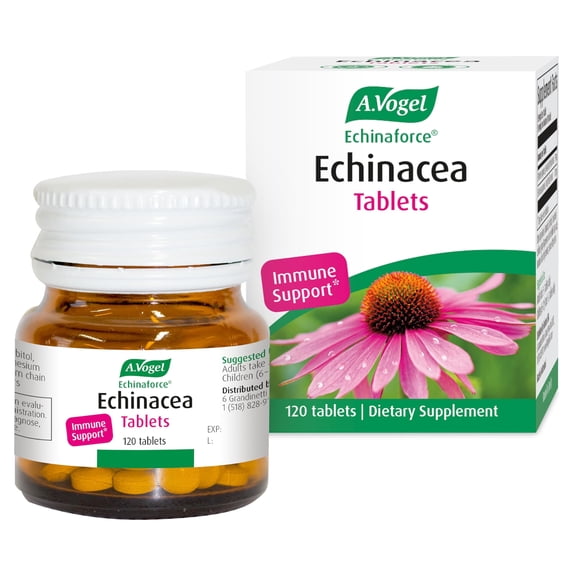 A. Vogel Echinaforce Echinacea Tablets – Fresh Organic Formula – 3X Stronger Herbal Supplement – Daily Immune Support – Non-GMO - 120 Tablets