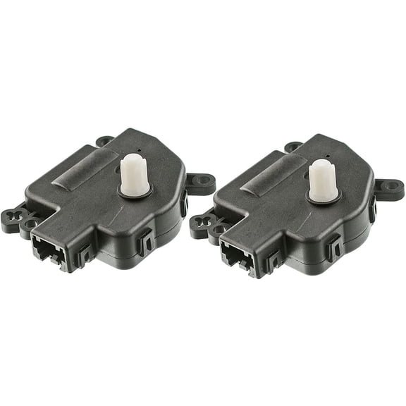 A-Premium HVAC Heater Blend Door Actuator Replacement for Ford Mustang 2010-2014 Defost and Mode Actuator Main 4 Pins 2-PC Set