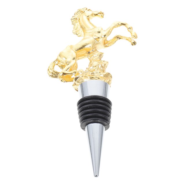 unbranded Tapón Reutilizable Para Botella De Vino Con Animal En Color Dorado