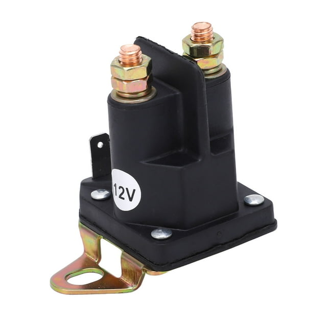 Starter Solenoid Relay, 532192507 Sturdy Metal 12V 2 Terminals Compact Structure Sensitive High Accuracy for Lawn Mower