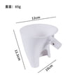 thumbnail image 1 of Flour Funnel for Kitchen Aid Mixer,Fit KitchenAid Tilt-Head Mixers,Kitchen Aid Accessories and Attachments,Pouring Chute for Kitchenaid Mixer, Durable Dishwasher-Safe Baking Tool, 1 of 7