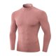 thumbnail image 1 of Qarigey Ropa interior térmica para hombre, camisetas deportivas de invierno de alta elasticidad para hombre, jersey largo con cremallera para Camisetas Rojo Qarigey AP013564-07, 1 of 6