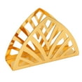 thumbnail image 2 of Servilletero dorado, servilletero dorado, servilletero de papel hecho a mano, porta pañuelos triangular, logre más, 2 of 14