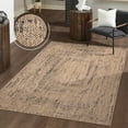 thumbnail image 6 of Indoor & Outdoor Rug Modern Boho Style in Beige, 6 of 6