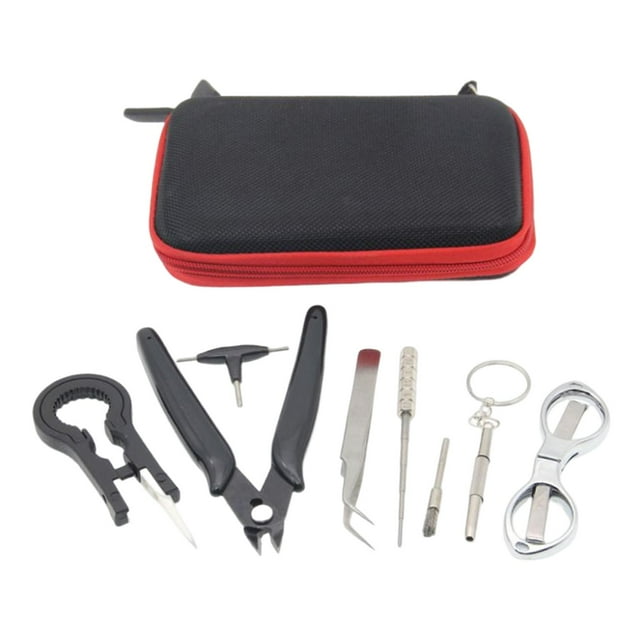 jifeng Portable Tweezers Tools Set Screwdriver Driver Winding Rod for Home Maintenance