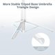 thumbnail image 3 of ATUMTEK Selfie Tripod, 161cm Portable Smartphone Tripod with Bluetooth Remote, 3 of 5