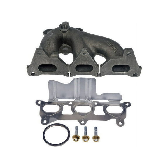 Left Exhaust Manifold - Compatible with 2008 - 2017 Buick Enclave 3.6L V6 2009 2010 2011 2012 2013 2014 2015 2016