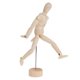 thumbnail image 4 of Maniquí de madera BuyWeek 5,5 pulgadas mini Maniquí de arte de madera, 4 of 14