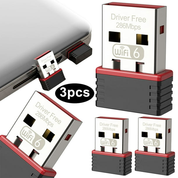 Adaptador USB Inalámbrico 2 4 GHz Alta Velocidad para Computadora Escritorio