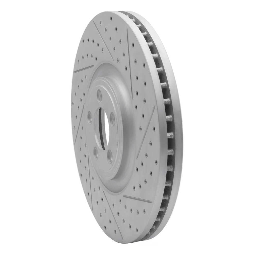 Dynamic Friction Company 830-20026R DFC Geoperformance Rotor - Drilled and Slotted