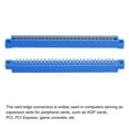 thumbnail image 5 of Unique Bargains Card Edge Connector Blue Socket 56 Pin 3.96mm Pitch for Printed PCB Circuit Board, Arcade, Pack of 2, 5 of 5