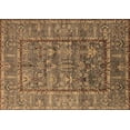 thumbnail image 1 of Ahgly Company Indoor Rectangle Oriental Brown Industrial Area Rugs, 2' x 4', 1 of 4