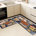 thumbnail image 5 of Floral Kitchen Rugs Sets of 3, Non Slip Kitchen Rugs and Mats Washable Farmhouse Kitchen Rugs Floral Kitchen Floor Mat Carpet Runner Rugs for Hallway Laundry Room, 5 of 12