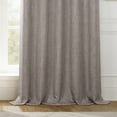 thumbnail image 6 of HPD Half Price Drapes Mink Faux Linen Room Darkening Curtains for Bedroom & Living Room Curtains (1 Panel), Door & Window Curtains 96 inch length, Rod Pocket Curtains, 50W X 96L, 6 of 11