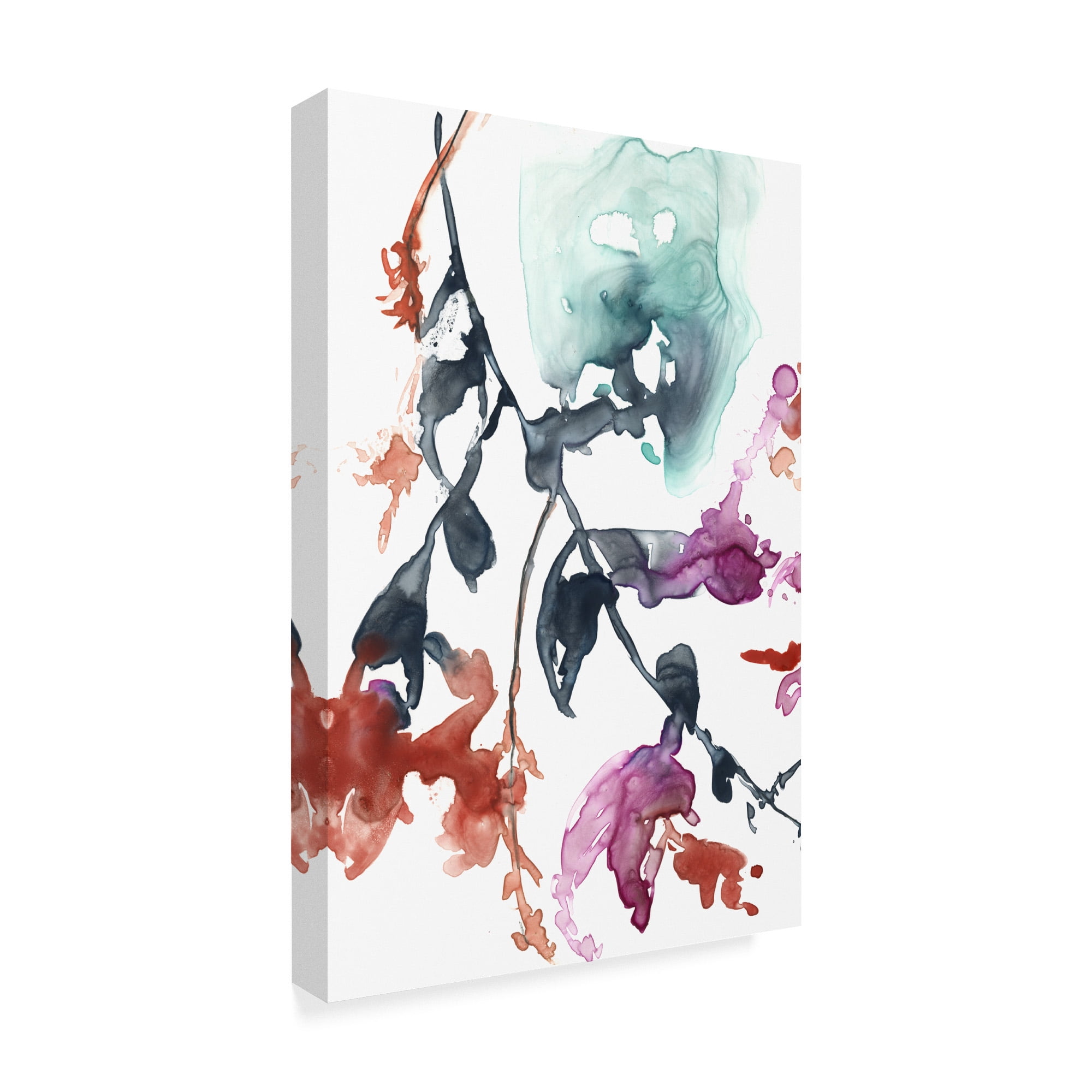 Trademark Fine Art 'Hanging Fuchsia I' Canvas Art by Jennifer Goldberger