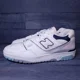 thumbnail image 1 of NEW BALANCE 550 Running Casual Athletic Shoes Mens Size 9 White Grey Mint, 1 of 5
