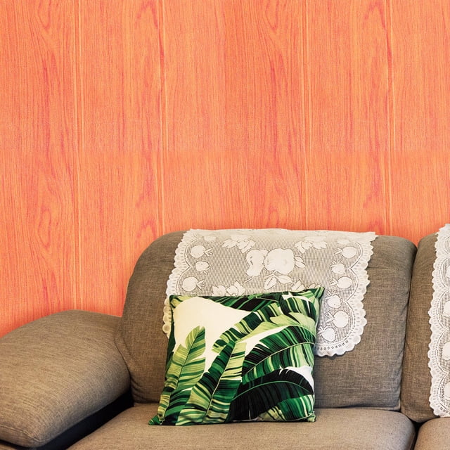 CHICHUMID 10Ud Papel Tapiz De Marrón Auto Adhesivo Con Textura Para Pared